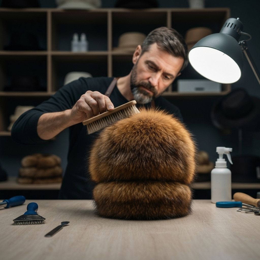 Чистка головных уборов