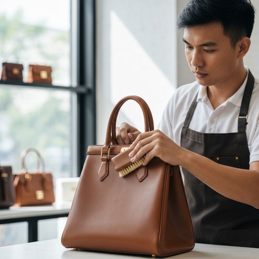 Уход за кожаными изделиями